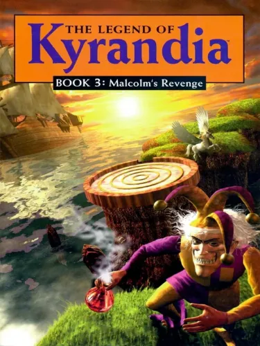 Portada de The Legend of Kyrandia 3: Malcolm’s Revenge