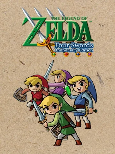 Portada de The Legend of Zelda: Four Swords – Anniversary Edition