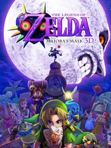 Portada de The Legend of Zelda: Majora’s Mask 3D