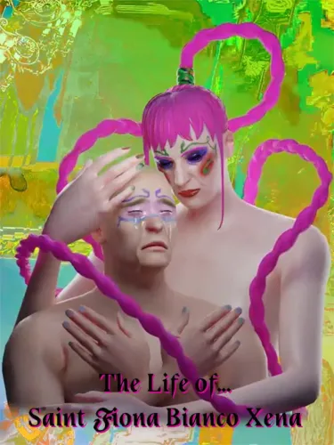 Portada de The Life of Saint Fiona Bianco Xena