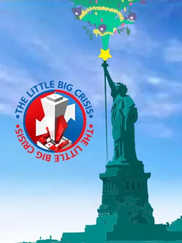 Portada oficial del videojuego The Little Big Crisis