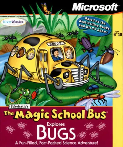 Portada de The Magic School Bus Explores Bugs