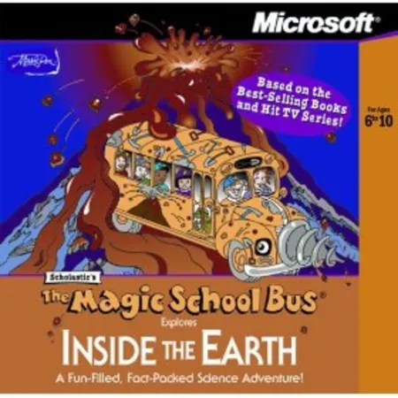 Portada de The Magic School Bus Explores Inside the Earth