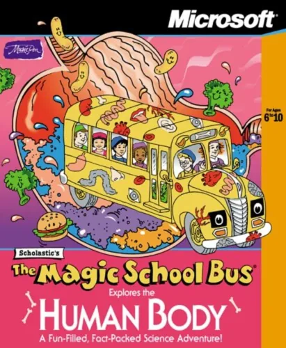 Portada de The Magic School Bus Explores the Human Body