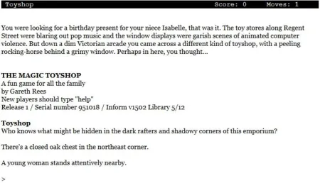 Portada de The Magic Toyshop