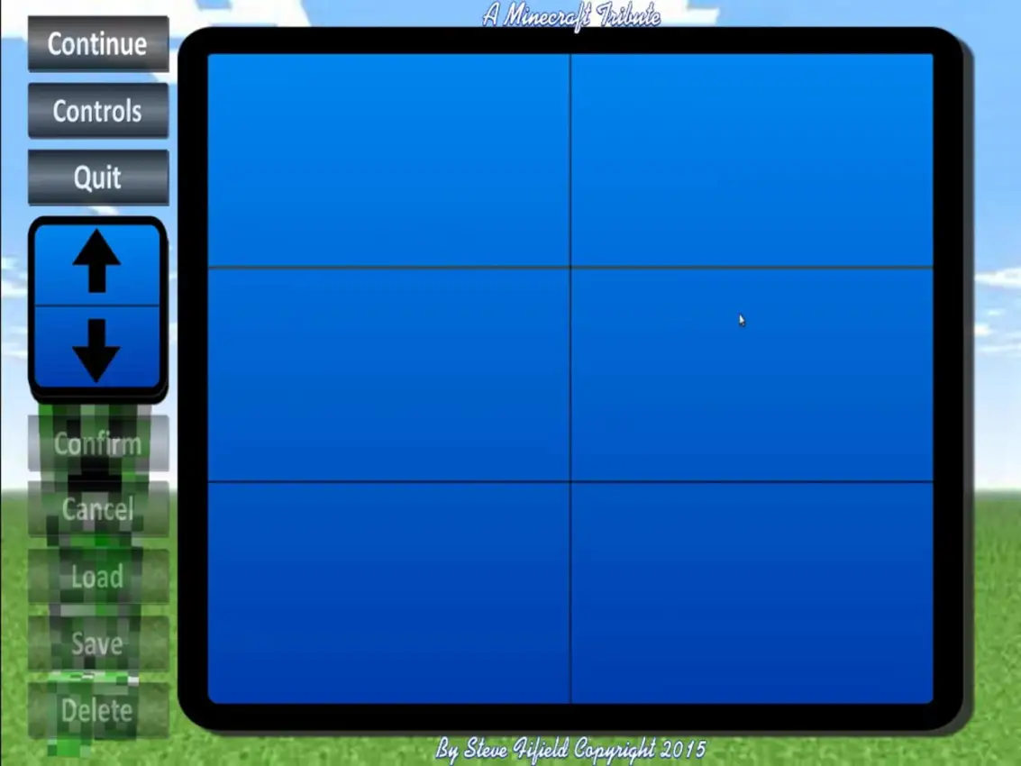 The Minecraft tribute game