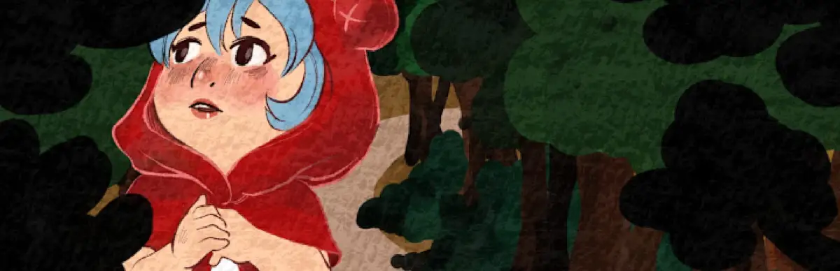 The Miserable Crimson Hooded Girl