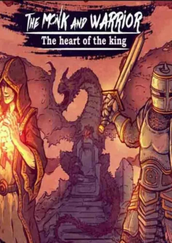 Portada de The Monk and the Warrior: The Heart of the King