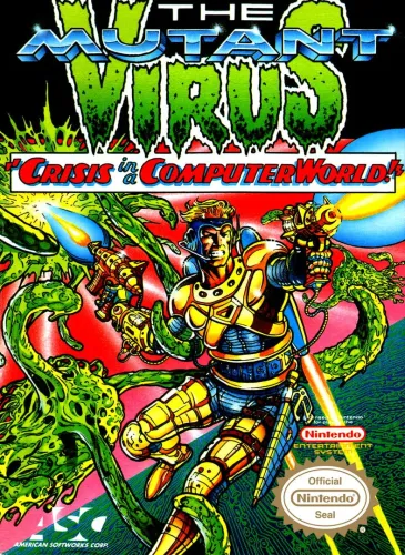 Portada de The Mutant Virus: «Crisis in a Computer World!»