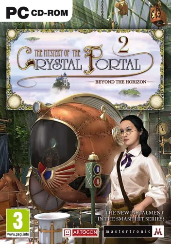 Portada de The Mystery of the Crystal Portal: Beyond the Horizon