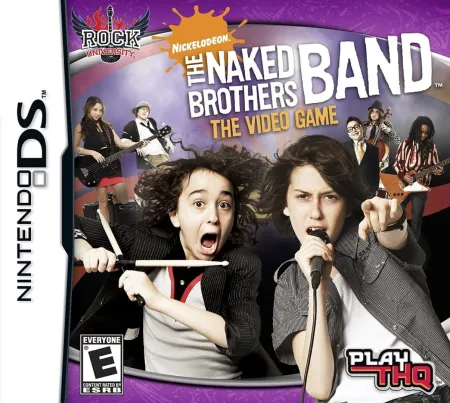 Portada de The Naked Brothers Band: The Video Game