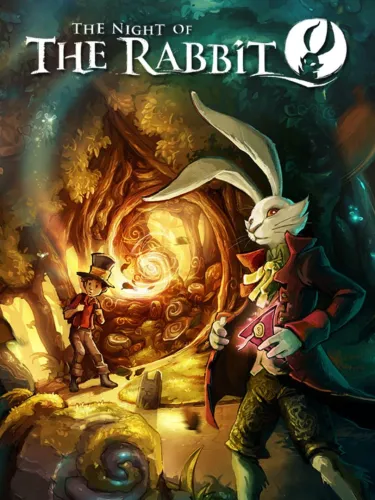 Portada de The Night of the Rabbit