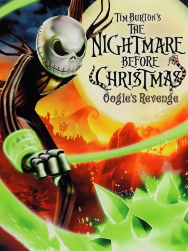 Portada oficial del videojuego The Nightmare Before Christmas: Oogie’s Revenge
