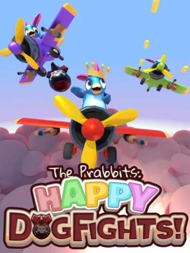 Portada oficial del videojuego The Prabbits: Happy Dogfights
