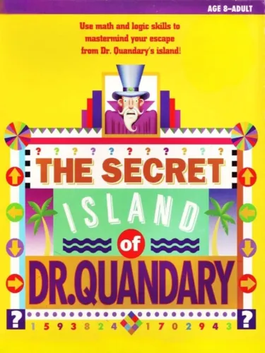 Portada de The Secret Island of Dr. Quandary