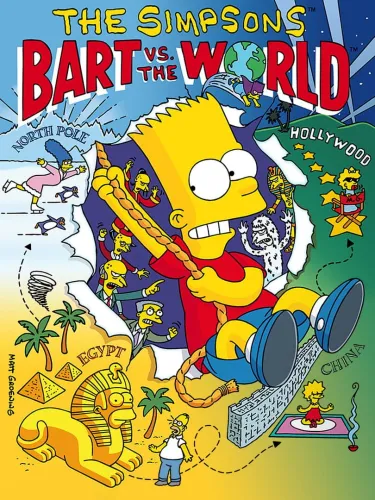 Portada de The Simpsons: Bart vs. the World