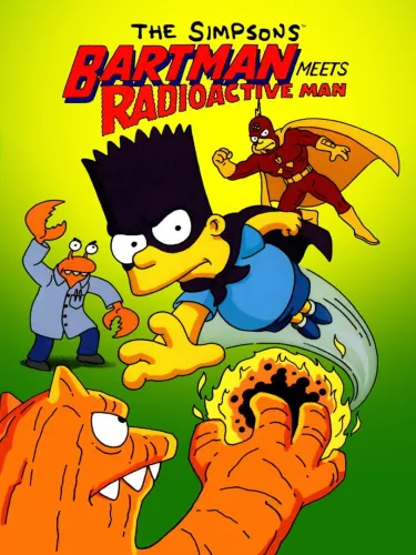 Portada de The Simpsons: Bartman Meets Radioactive Man