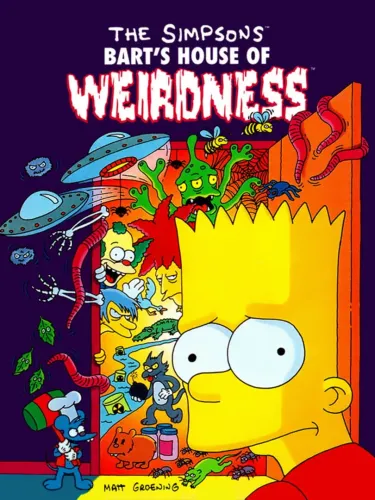 Portada de The Simpsons: Bart’s House of Weirdness