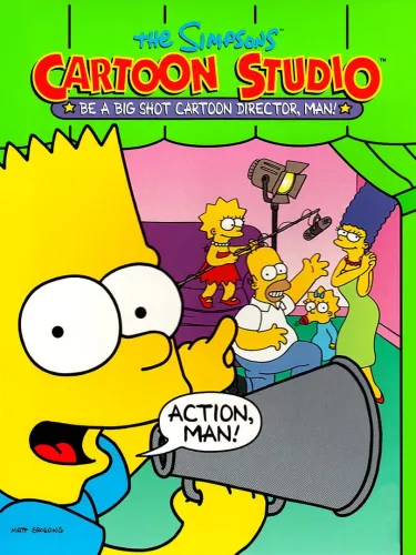 Portada de The Simpsons: Cartoon Studio