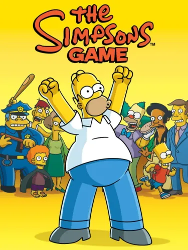 Portada de The Simpsons Game