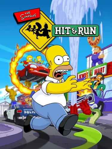 Portada de The Simpsons: Hit & Run