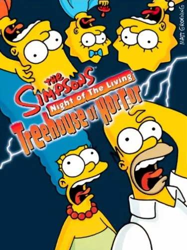 Portada de The Simpsons: Night of the Living – Treehouse of Horror