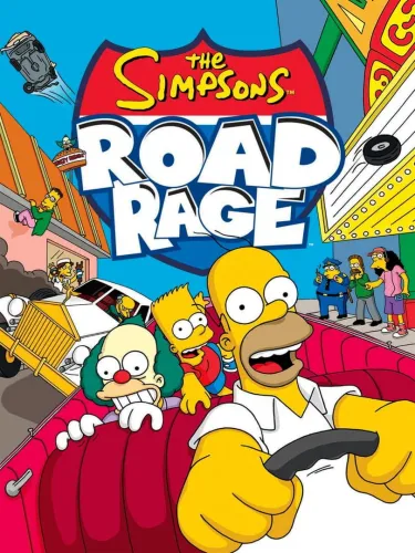 Portada de The Simpsons: Road Rage