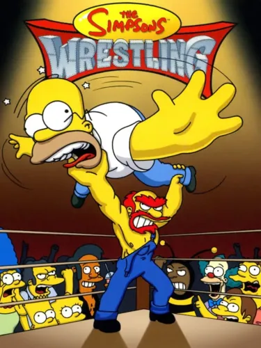 Portada de The Simpsons Wrestling