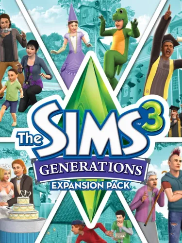 Portada de The Sims 3: Generations