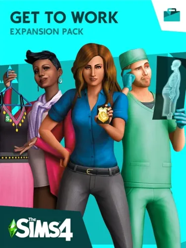 Portada de The Sims 4: Get to Work