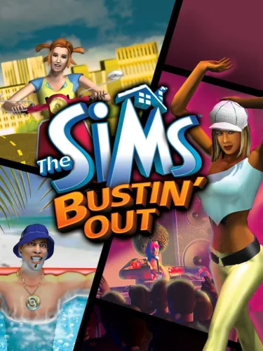 Portada de The Sims Bustin’ Out