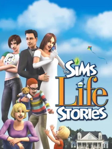 Portada oficial del videojuego The Sims: Life Stories