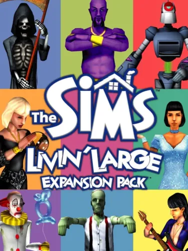 Portada de The Sims: Livin’ Large