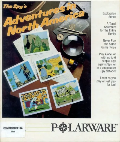 Portada de The Spy’s Adventures in North America