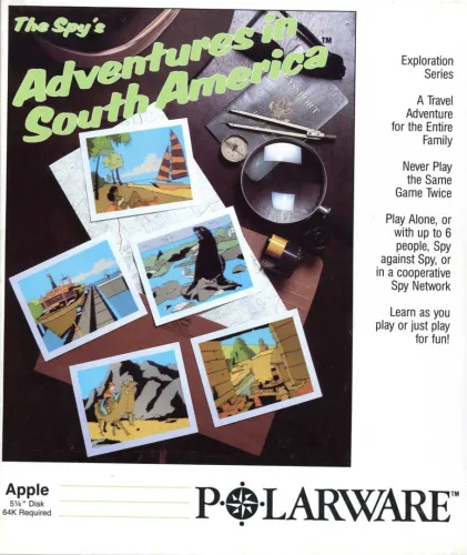 Portada de The Spy’s Adventures in South America