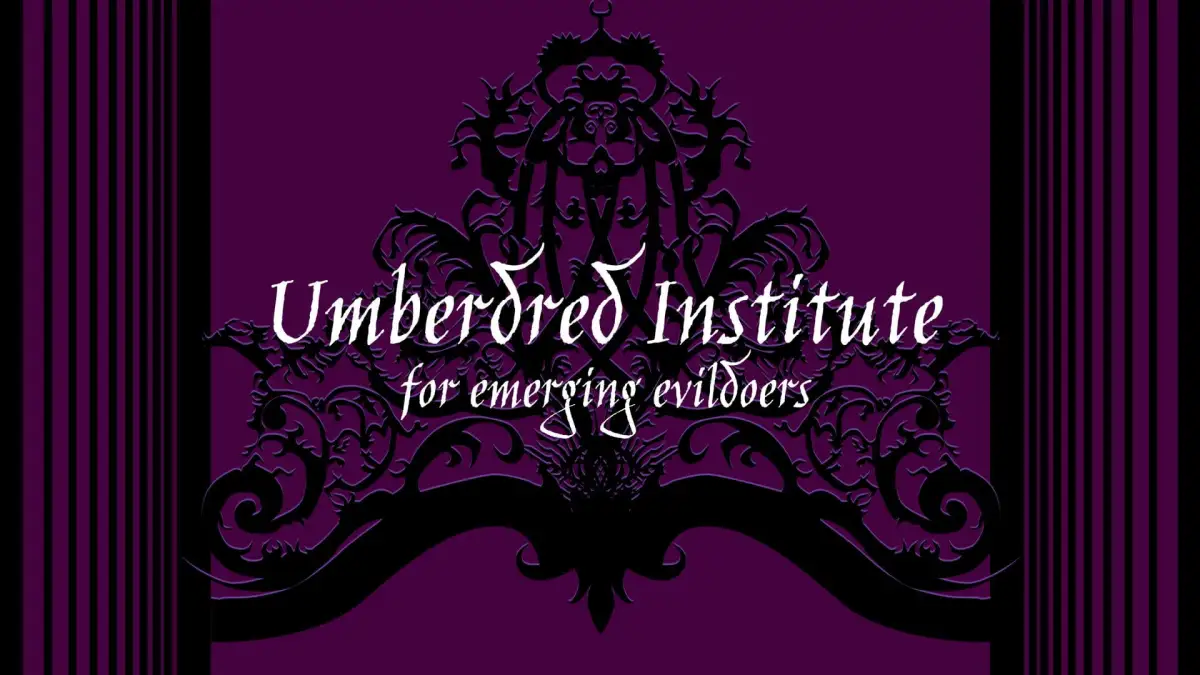 Portada de The Umberdred Institute for Emerging Evildoers