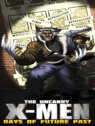 Portada de The Uncanny X-Men: Days of the Future Past