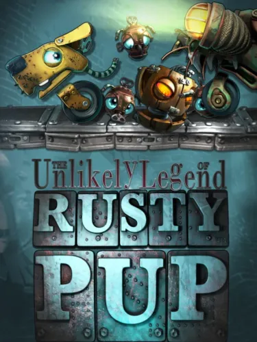 Portada de The Unlikely Legend of Rusty Pup