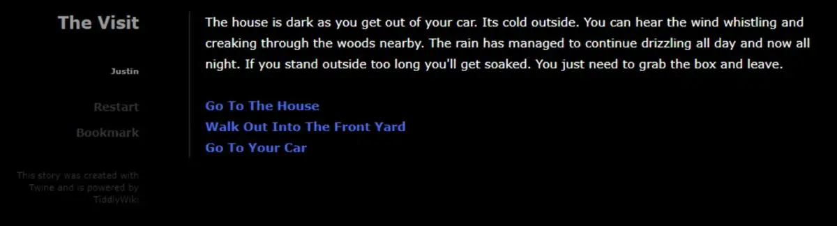 Portada de The Visit