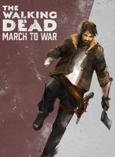 Portada de The Walking Dead: March to War