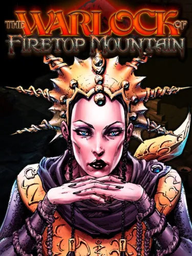 Portada de The Warlock of Firetop Mountain