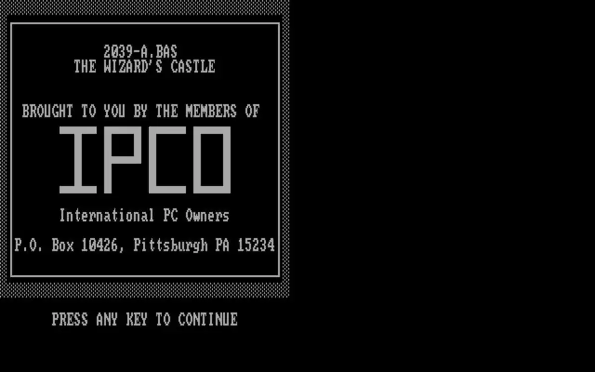 The Wizard’s Castle