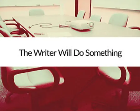 Portada de The Writer Will Do Something