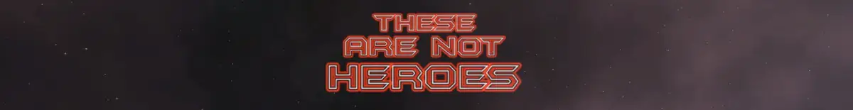 Portada de These are not Heroes