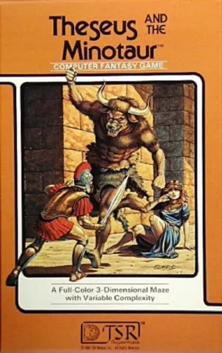 Portada de Theseus and the Minotaur