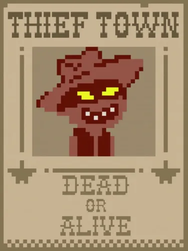 Portada oficial del videojuego Thief Town