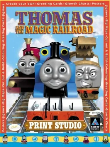 Portada de Thomas and the Magic Railroad Print Studio