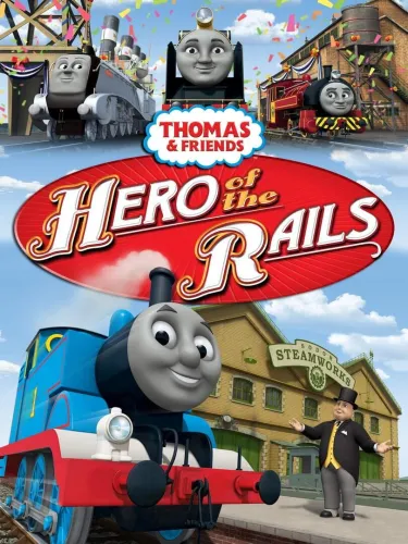 Portada oficial del videojuego Thomas & Friends: Hero of the Rails