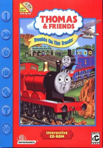 Portada de Thomas & Friends: Trouble on the Tracks