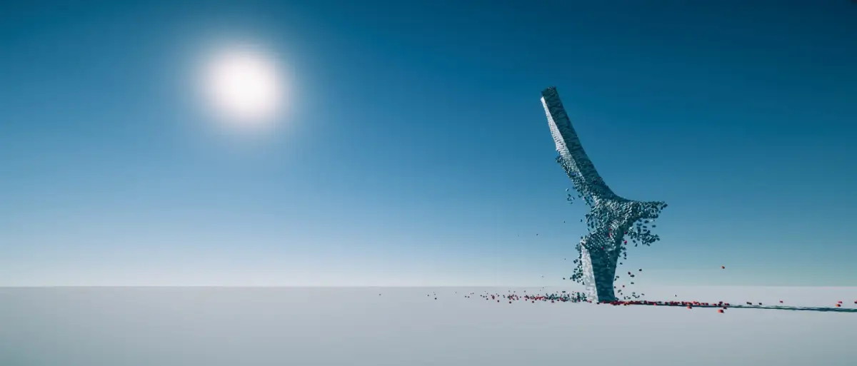 Throw Cubes into Brick Towers to Collapse Them